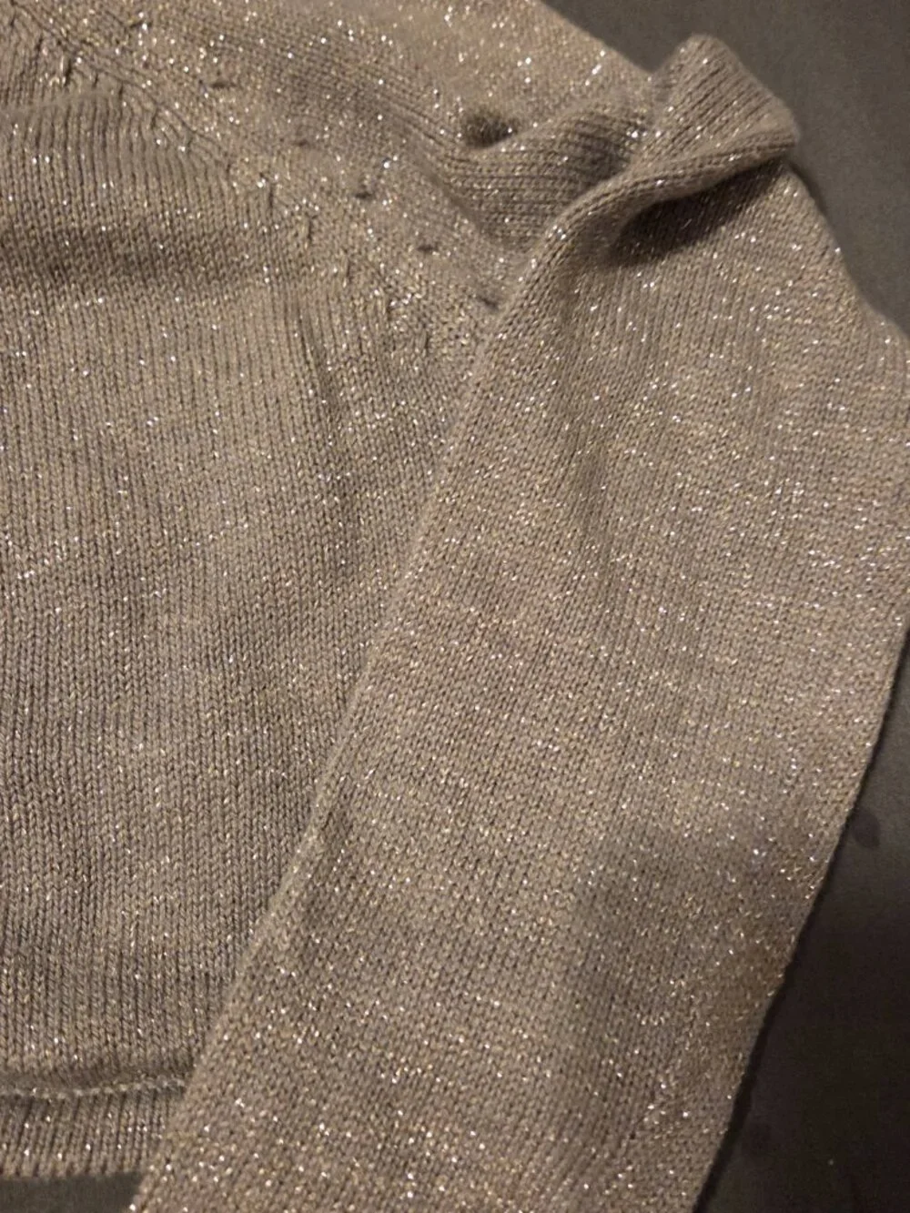 Gymboree Grey Cropped Cardigan Sweater Long Sleeve Button Front Girls Size 10-12
